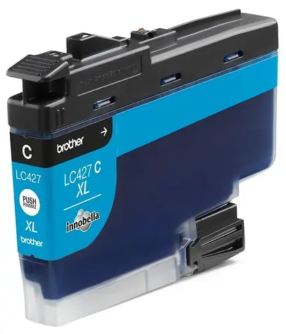 Brother LC427XLC originální cartridge modrá / pro MFC-J5955DW / 5.000 stran