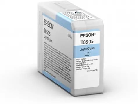 EPSON originální cartridge T850500 UltraChrome HD světlá modrá / 80ml 