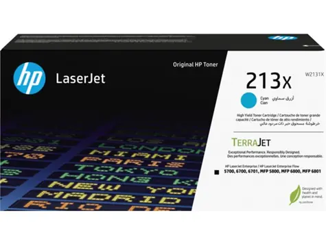 HP LaserJet 213X originální toner azurová / 6000 stran