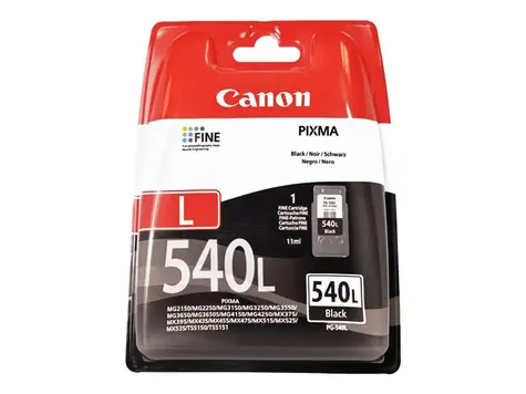 CANON PG-540L originální inkoustová kazeta (5224B001) černá / pro MG2150 & MG315 / 11 ml