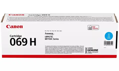 Canon CLBP Cartridge 069 H modrá / 5.500 stran