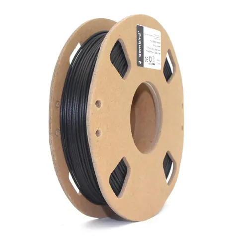 Gembird tisková struna 1.75mm PLA GEMMA černá 200g 
