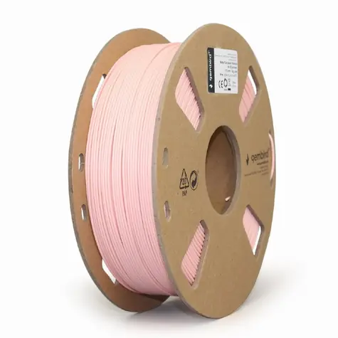 Gembird tisková struna 1.75mm PLA matná růžová 1kg