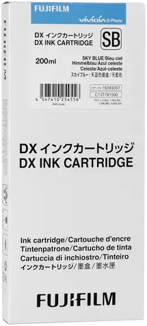 Fujifilm DX Ink Cartridge 200 ml modrá / pro Dry Lab DX 100