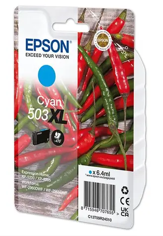 EPSON T09R2 originální cartridge 503XL modrá / pro WF-2965DWF & Expression Home XP-5205 / 470 stran