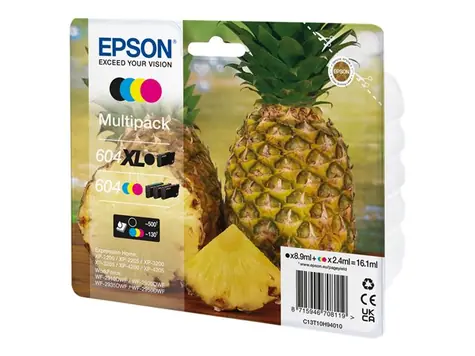 EPSON T10H9 originální cartridge 604 Multipack / pro WorkForce WF-2910 & WorkForce WF-2910DWF / 8.9ml & 3x 2.4ml