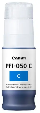 Canon PFI-050C originální inkoust modrá / pro imagePROGRAF TC-20 & imagePROGRAF TC-20M / 70 ml