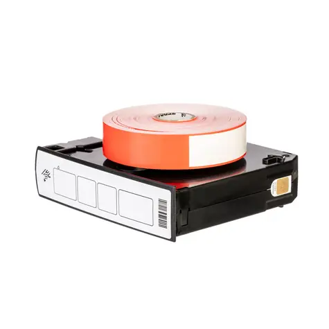 Zebra Wristband / PP / 1x11in (25.4x279.4mm / DT / Z-Band Direct / Adhesive closure / 200/roll / 6/box / Red 