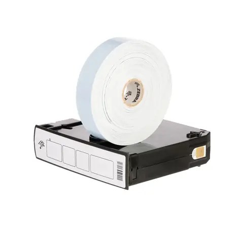 Zebra Wristband Blue 1x10in (25.4x254mm) / PP / DT / Z-Band Splash / Adhesive closure / 350/roll / 6/box 