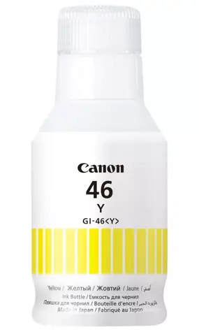 Canon GI-46Y žlutá / originální inkoustová náplň / 135ml / Canon MAXIFY GX5040 & GX6040 & GX7040