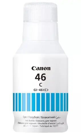 Canon GI-46C modrá / originální inkoustová náplň / 135ml / Canon MAXIFY GX5040 & GX6040 & GX7040