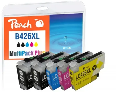 Peach LC-426XL alternativní cartridge MultiPack Pack / pro Brother MFCJ 4335 DW & MFCJ 4340 DW / 2x6.000 & 3x5.000 stran