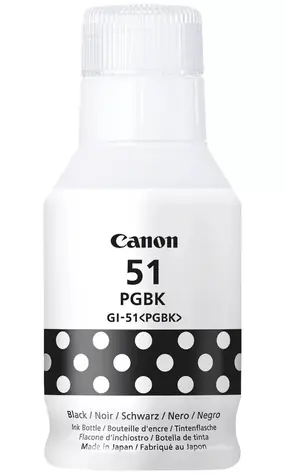 Canon GI-51 Bk originální inkoust černá / pro PIXMA G1520 & PIXMA G2520 & PIXMA G3520 / 170 ml