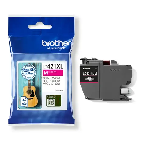 Brother LC-421XL originální cartridge fialová / pro Brother DCPJ 1050 DW & DCPJ 1140 DW / 500 stran