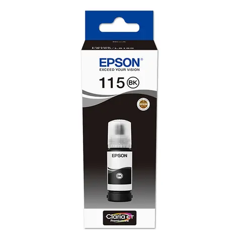 Epson originální inkoust no. 115 černá / pro EcoTank L8160 & L8180 / 6.200 stran
