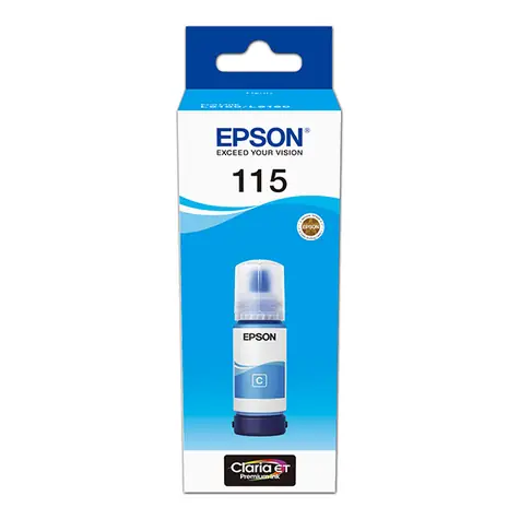 Epson originální inkoust no. 115 modrá / pro EcoTank L8160 & L8180 / 6.200 stran