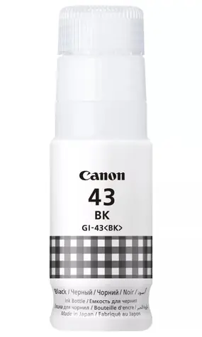 Canon originální cartridge GI-43 černá / Pixma G540 a G640 / 60 ml