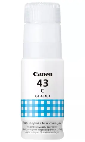 Canon originální cartridge GI-43 modrá / Pixma G540 a G640 / 60 ml
