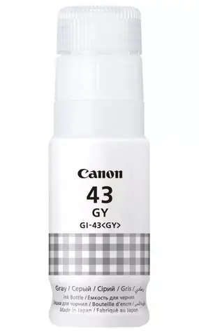 Canon originální cartridge GI-43 šedá / Pixma G540 a G640 / 60 ml