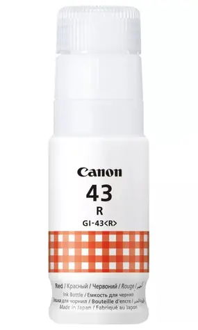 Canon originální cartridge GI-43 červená / Pixma G540 a G640 / 60 ml