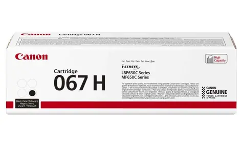 Canon originální toner CRG 067H černá / pro LBP631Cw & LBP633Cdw & MF651Cw & MF655Cdw & MF657Cdw / 3 130 stran