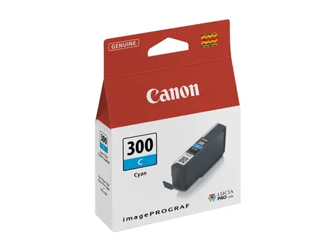 Canon originální cartridge PFI-300 C modrá / 14.4ml