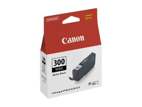 Canon originální cartridge PFI-300 MBK matná černá / 14.4ml