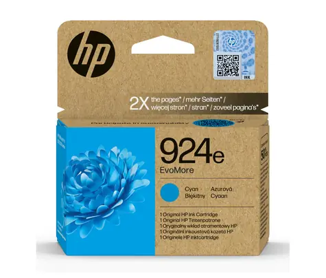 HP 924e EvoMore originální toner modrá / 800 stran