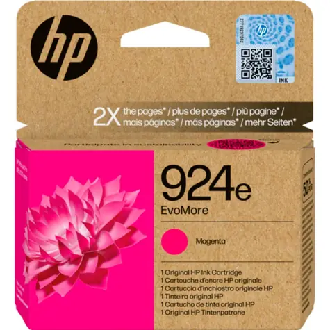 HP 924e EvoMore originální toner fialová / 800 stran