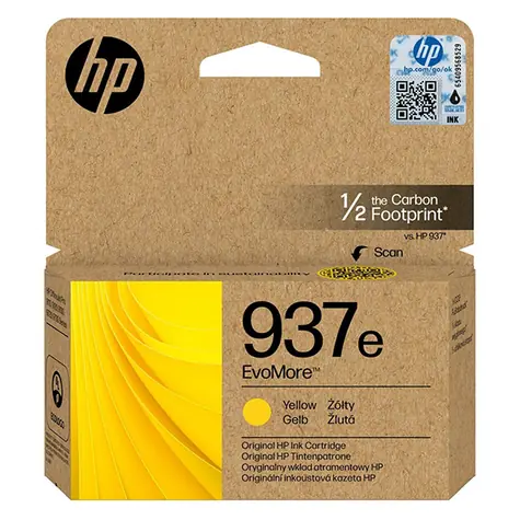 HP 937e EvoMore originální toner žlutá / 1650 stran