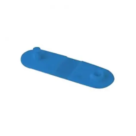 Zebra Wristband clips Blue 275/pack / spony na náramky