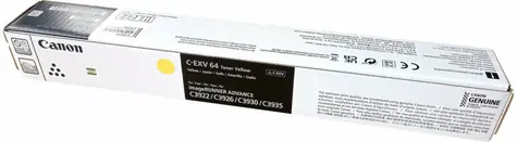 Canon originální toner CEXV64 žlutá / 25 500 stran