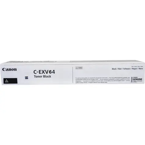 Canon originální toner CEXV64 černá / 60 000 stran