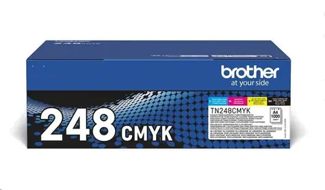 Brother originální toner TN-248VAL MultiPack / pro DCP-L3520CDW & L3560CDW & HL-L3220CW & L8230CDW / 4x 1.000 stran