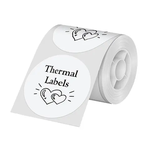 Nelko Termoetikety 50x50mm bílá / 150ks 