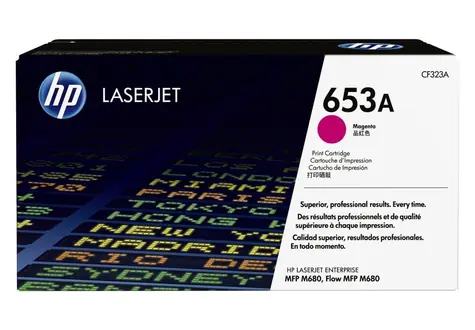 HP 653A originální toner fialová / pro HP Color LaserJet Enterprise M680dn & M680f / 16.500 stran