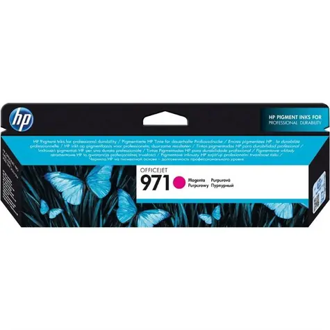 HP 971 (CN623AE) originální inkoustová náplň fialová / pro HP Officejet Pro X451dw & X476dw & X551dw / 31.5ml