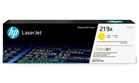 HP 219A originální toner žlutá / pro HP Color LaserJet Pro 3202dn & Color LaserJet Pro 3202dw / 1.200 stran