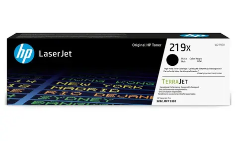 HP 219X originální toner černá / pro HP Color LaserJet Pro 3202dn & Color LaserJet Pro 3202dw / 3.200 stran