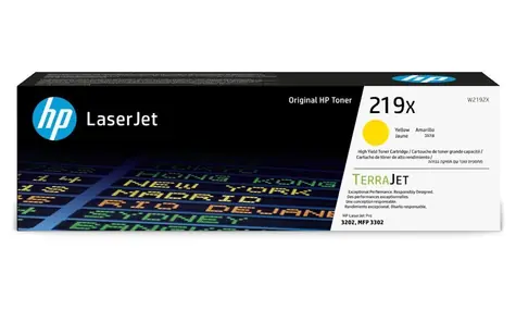 HP 219X originální toner žlutá / pro HP Color LaserJet Pro 3202dn & Color LaserJet Pro 3202dw / 2.500 stran