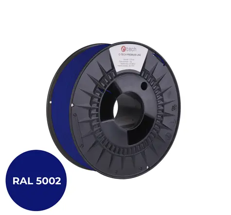 C-TECH PREMIUM LINE Filament PLA ultramarínová | RAL5002 | 1.75mm | 1kg