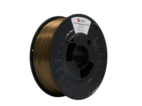 C-TECH PREMIUM LINE Filament Silk PLA bronz | 1.75mm | 1kg