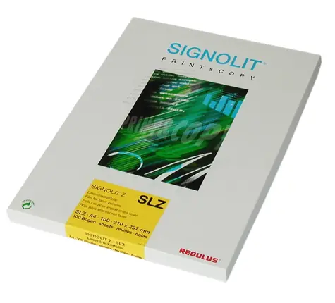REGULUS Signolit SLZ A4 matná fólie pro čb tiskárny / ČB Laser