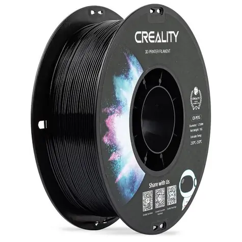 Creality Filament CR-PETG černá / struna pro 3D tiskárnu / PETG / 1.75mm / 1kg