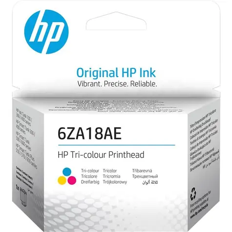 HP 6ZA18AE originální tisková hlava Tri-color 