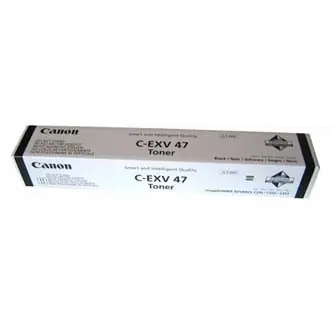 Canon C-EXV47-BK originální toner černá / 19.000 stran