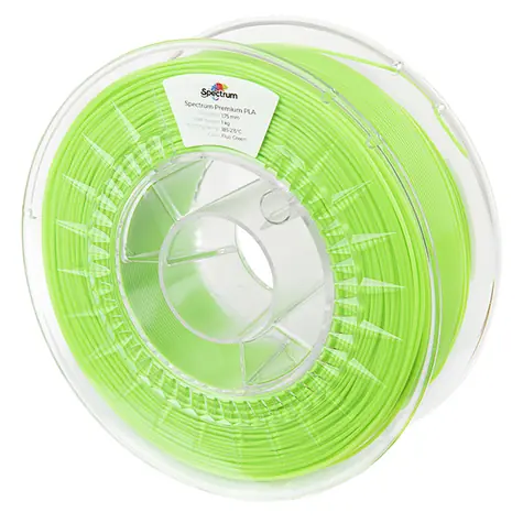 Spectrum 80018 3D filament Premium PLA fluorescent green | 1.75mm | 1000g