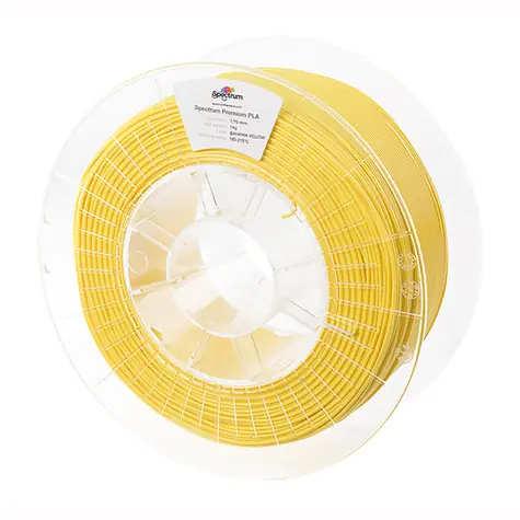 Spectrum 80020 3D filament Premium PLA bahama yellow | 1.75mm | 1000g
