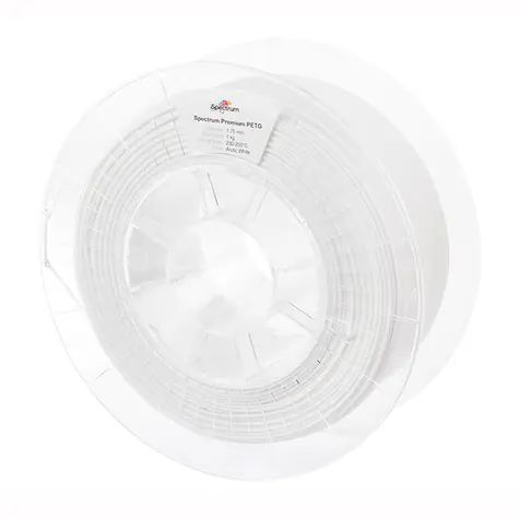 Spectrum 80057 3D filament Premium PET-G arctic white | 1.75mm | 1000g
