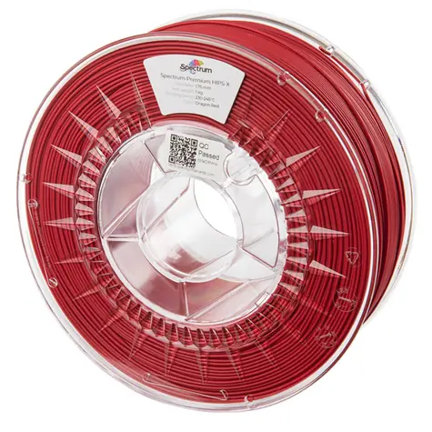 Spectrum 80077 3D filament HIPS-X dragon red | 1.75mm | 1000g